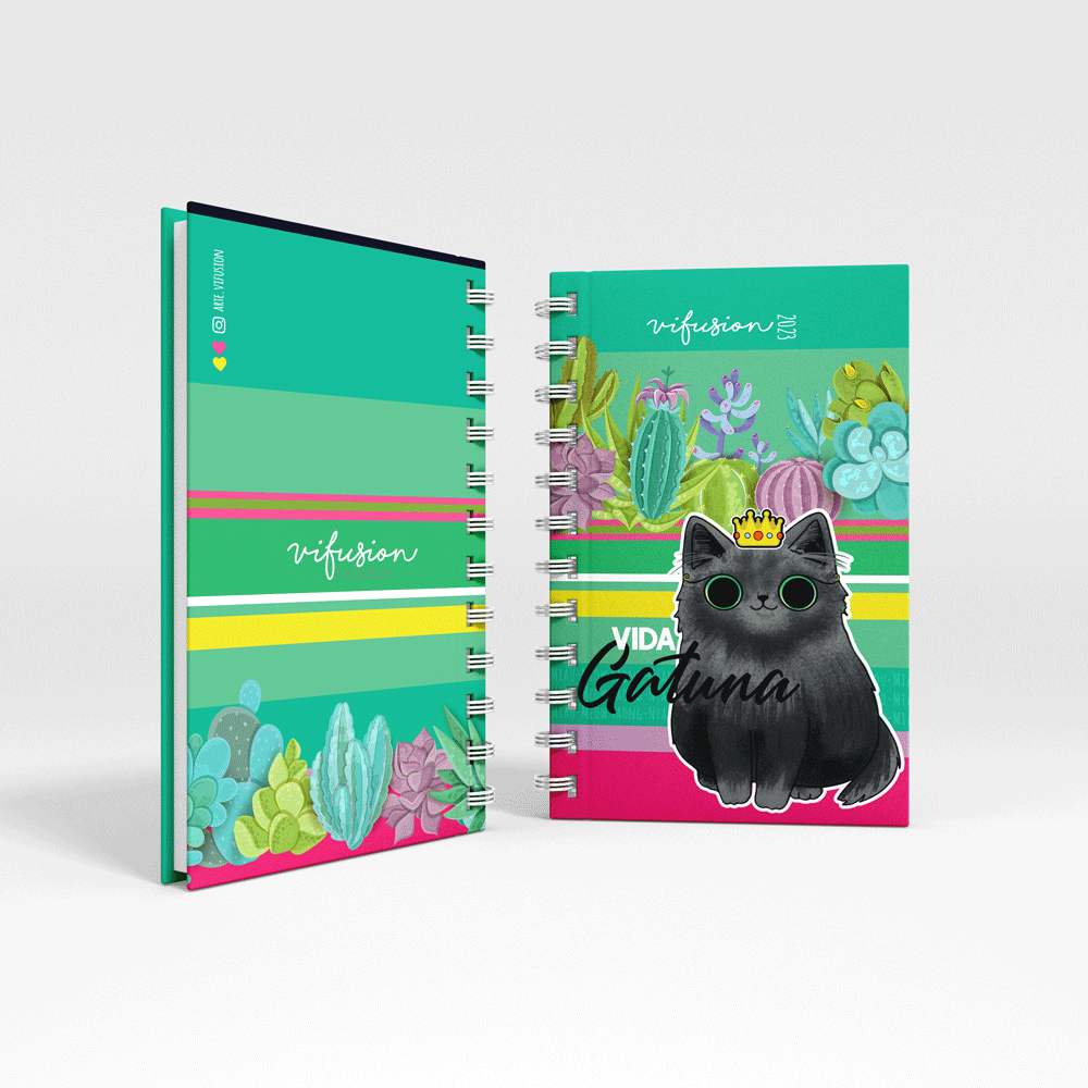 mockup tienda online libretas gatogris