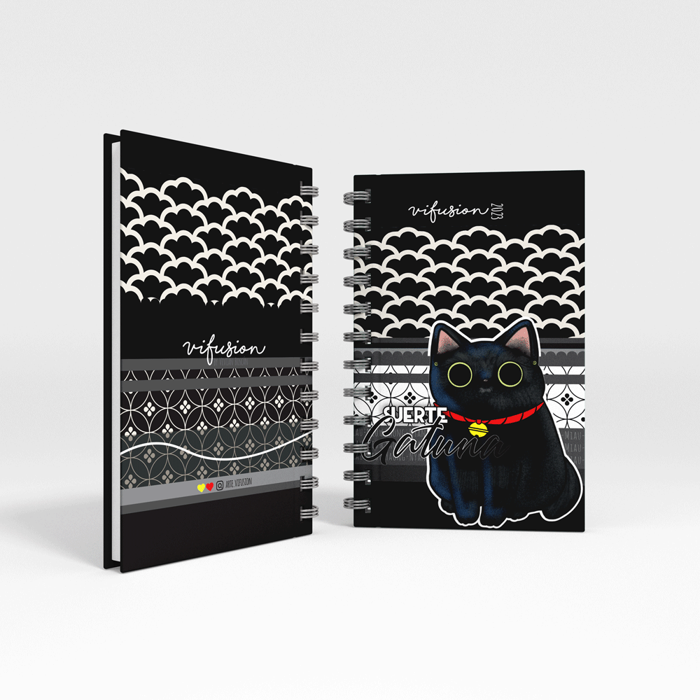 mockup tienda online libretas gatonegro